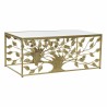 Mesa de Centro DKD Home Decor Metal Espejo 110 x 60 x 46 cm