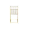 Revistero DKD Home Decor Espejo Dorado Metal (48 x 35 x 71 cm)