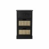 Cajonera DKD Home Decor Negro Natural Madera Madera de Paulonia Vintage 40 x 30 x 70,5 cm