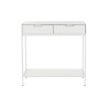 Consola DKD Home Decor Metal MDF Blanco (80 x 35 x 81 cm)