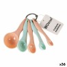 Set de Cucharas Medidoras Wooow 5 Piezas Plu00e1stico (36 Unidades)