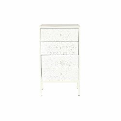 Cajonera DKD Home Decor Abeto MDF Blanco Árabe (45 x 34 x 78 cm)