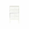 Cajonera DKD Home Decor Abeto MDF Blanco Árabe (45 x 34 x 78 cm)