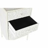 Cajonera DKD Home Decor Abeto MDF Blanco Árabe (45 x 34 x 78 cm)