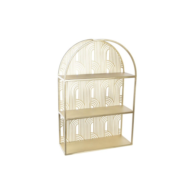 Estantería DKD Home Decor Dorado Metal 40 x 15 x 60 cm