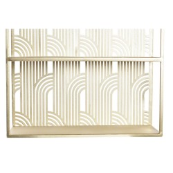 Estantería DKD Home Decor Dorado Metal 40 x 15 x 60 cm