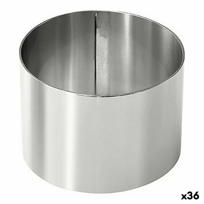 Molde para emplatar 6 cm 0,8 mm Cocina (36 Unidades)