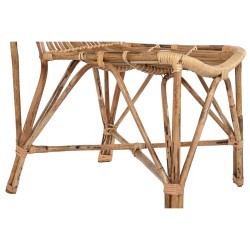 Silla de Comedor DKD Home Decor Natural 47 x 47 x 83 cm 47 x 61 x 84 cm