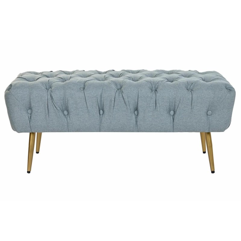 Banqueta DKD Home Decor Gris 103 x 46 x 42 cm 103 x 46 x 43 cm Metal Verde