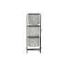 Macetero DKD Home Decor Gris Metal (82 x 25 x 81 cm)