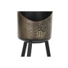 Set de Macetas DKD Home Decor Negro Cobre Metal Vintage 26 x 26 x 70 cm