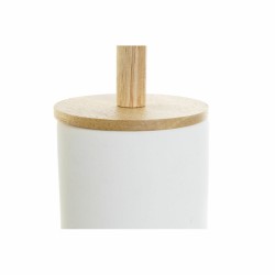 Escobilla para el Baño DKD Home Decor 10 x 10 x 38 cm Natural Blanco Gres