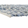 Alfombra DKD Home Decor Azul Blanco (120 x 180 x 1 cm)