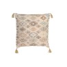 Cojín DKD Home Decor Beige Rombos 60 x 20 x 60 cm