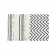 Alfombra DKD Home Decor Negro Zig-zag Blanco (160 x 226 x 0,7 cm)