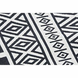 Alfombra DKD Home Decor Negro Blanco (160 x 250 x 0,7 cm)