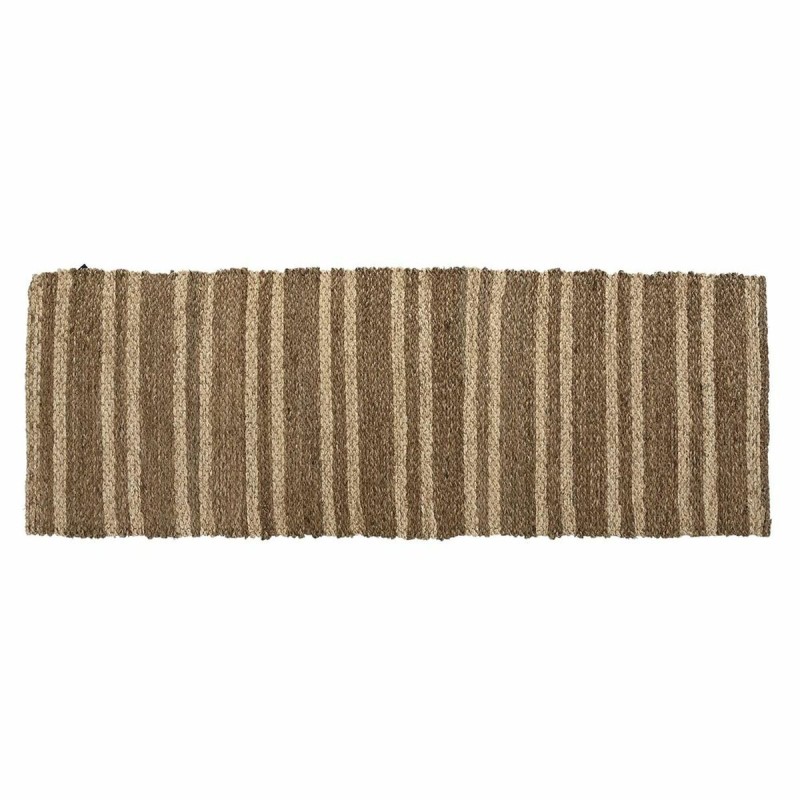 Alfombra DKD Home Decor Beige Marrón (72 x 0,5 x 200 cm)