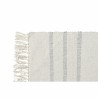 Alfombra DKD Home Decor 120 x 180 x 0,75 cm Gris Poliéster Blanco Flecos Boho (2 Unidades)