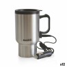 Taza Mug Basic Home Elu00e9ctrica Plateado 400 ml (12 Unidades)