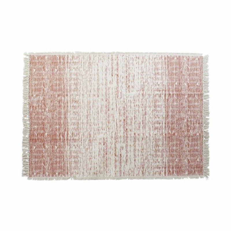 Alfombra DKD Home Decor Beige Naranja (120 x 180 x 1 cm)