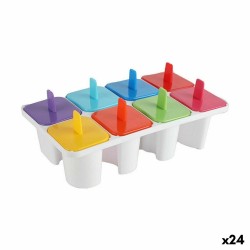 Molde para Helados Privilege Multicolor 18,5 x 10,5 x 7 cm (24 Unidades)