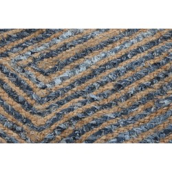 Alfombra DKD Home Decor 2100 gsm Algodón Jute (120 x 180 x 1 cm)