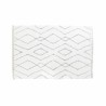 Alfombra DKD Home Decor Blanco Gris Rombos Scandi Ø 9,4 cm 120 x 180 x 3 cm