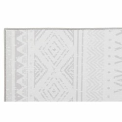 Alfombra DKD Home Decor Gris Blanco Ikat (120 x 180 x 0,4 cm)