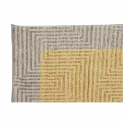 Alfombra DKD Home Decor Amarillo (160 x 230 x 0,7 cm)