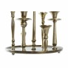 Candelabro DKD Home Decor 29 x 29 x 30 cm Aluminio Moderno (2 Unidades)