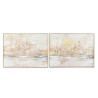 Cuadro DKD Home Decor 80 x 3,5 x 60 cm Nueva York Loft (2 Unidades)