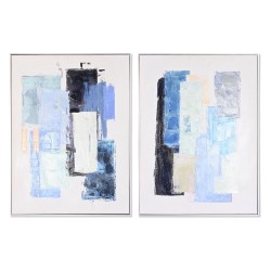 Cuadro DKD Home Decor Abstracto Urbano 60 x 3 x 80 cm 60 x 3,5 x 80 cm (2 Unidades)