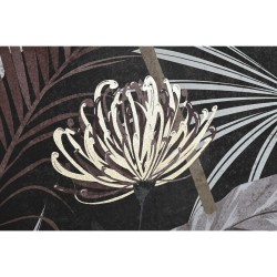 Cuadro DKD Home Decor Tropical Hoja de planta 83 x 4,5 x 122,5 cm 83 x 4,5 x 123 cm (2 Unidades)