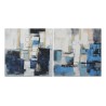 Cuadro DKD Home Decor Abstracto Moderno 100 x 2,8 x 100 cm (2 Unidades)