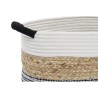 Juego de Cestas DKD Home Decor Beige Algodón Fibra natural (42 x 32 x 24 cm) (3 Piezas)