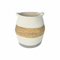 Cesta DKD Home Decor Blanco...