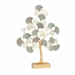 Figura Decorativa DKD Home Decor Árbol Dorado Metal Multicolor Moderno (64 x 11 x 87,6 cm)