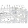 Jaula DKD Home Decor Blanco Metal 28 x 20 x 54 cm