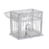 Jaula DKD Home Decor Blanco Metal 28 x 20 x 54 cm