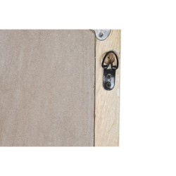 Espejo de pared DKD Home Decor Natural Blanco Madera de mango Decapé (30 x 3 x 107 cm)