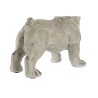 Figura Decorativa DKD Home Decor Acabado envejecido Gris Resina Perro (19 x 39 x 28,5 cm)