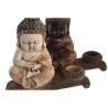 Figura Decorativa DKD Home Decor 22 x 8,2 x 23 cm Rojo Beige Buda Oriental (4 Piezas)