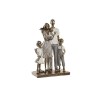 Figura Decorativa DKD Home Decor 24 x 11,5 x 34 cm Multicolor Familia (2 Unidades)