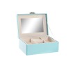 Caja-Joyero DKD Home Decor 17 x 13 x 8,5 cm Verde Poliuretano Madera MDF