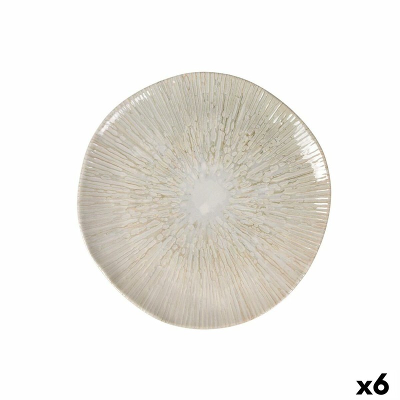 Plato Llano La Mediterru00e1nea Anya u00d8 26 x 2,5 cm (6 Unidades)