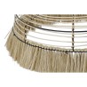 Lámpara de Techo DKD Home Decor Natural Metal 40 W Jute (45 x 45 x 36 cm)