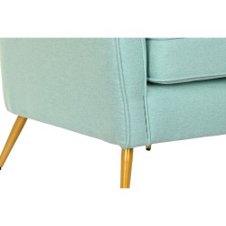 Sillón DKD Home Decor Verde Dorado Metal 70 x 68 x 73 cm