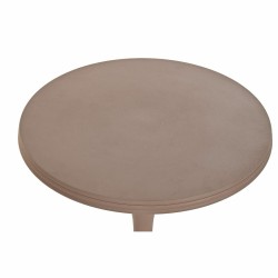 Mesa auxiliar DKD Home Decor Rosa Aluminio (40 x 40 x 50 cm)