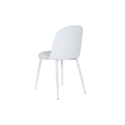 Silla de Comedor DKD Home Decor Blanco 45 x 48 x 83 cm