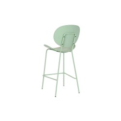 Taburete DKD Home Decor 52,5 x 49 x 104 cm Metal Verde Polipropileno